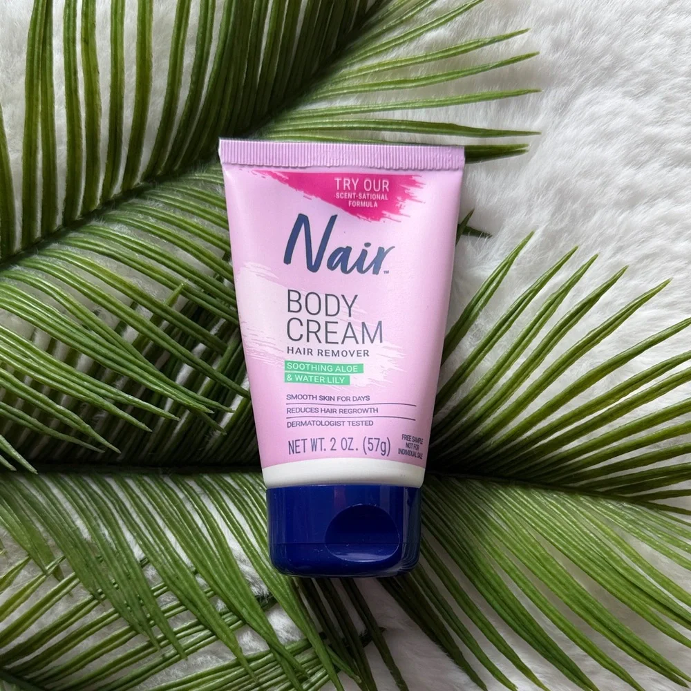 NEW Nair Body Cream Hair Remover Soothing Aloe & Waterlily